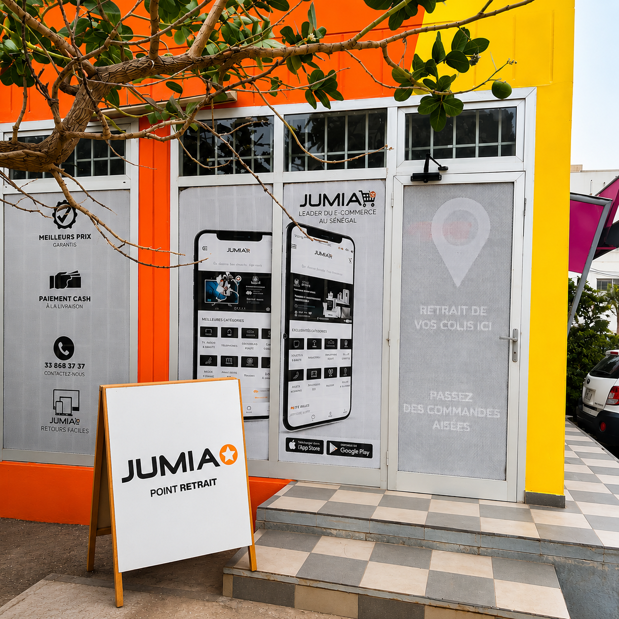 Point de retrait Jumia Sénégal - Mermoz