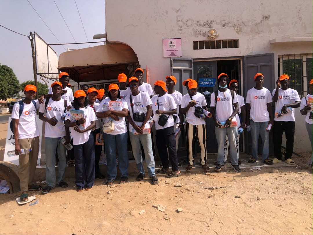 Agents JForce Jumia Sénégal en région Agents JForce Jumia Sénégal en région